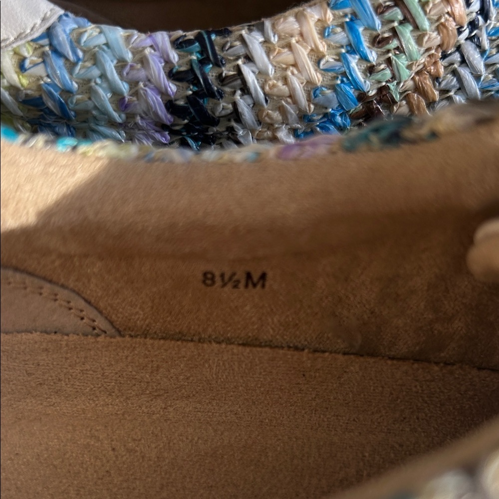Vaneli Women's Cream and Multicolor Sneakers - Picture 6 of 7